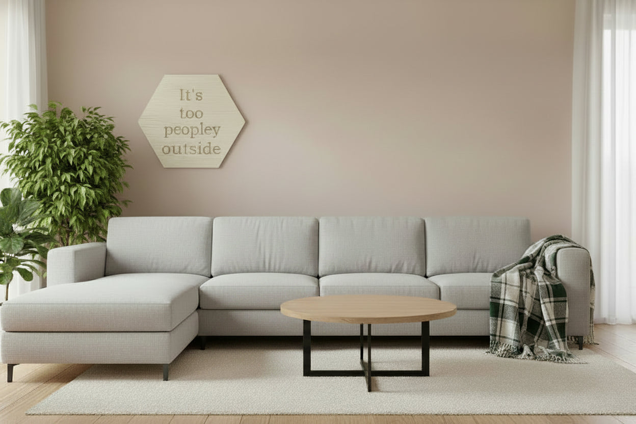 Houten tekstbord op Maat – Jouw Quote aan de muur