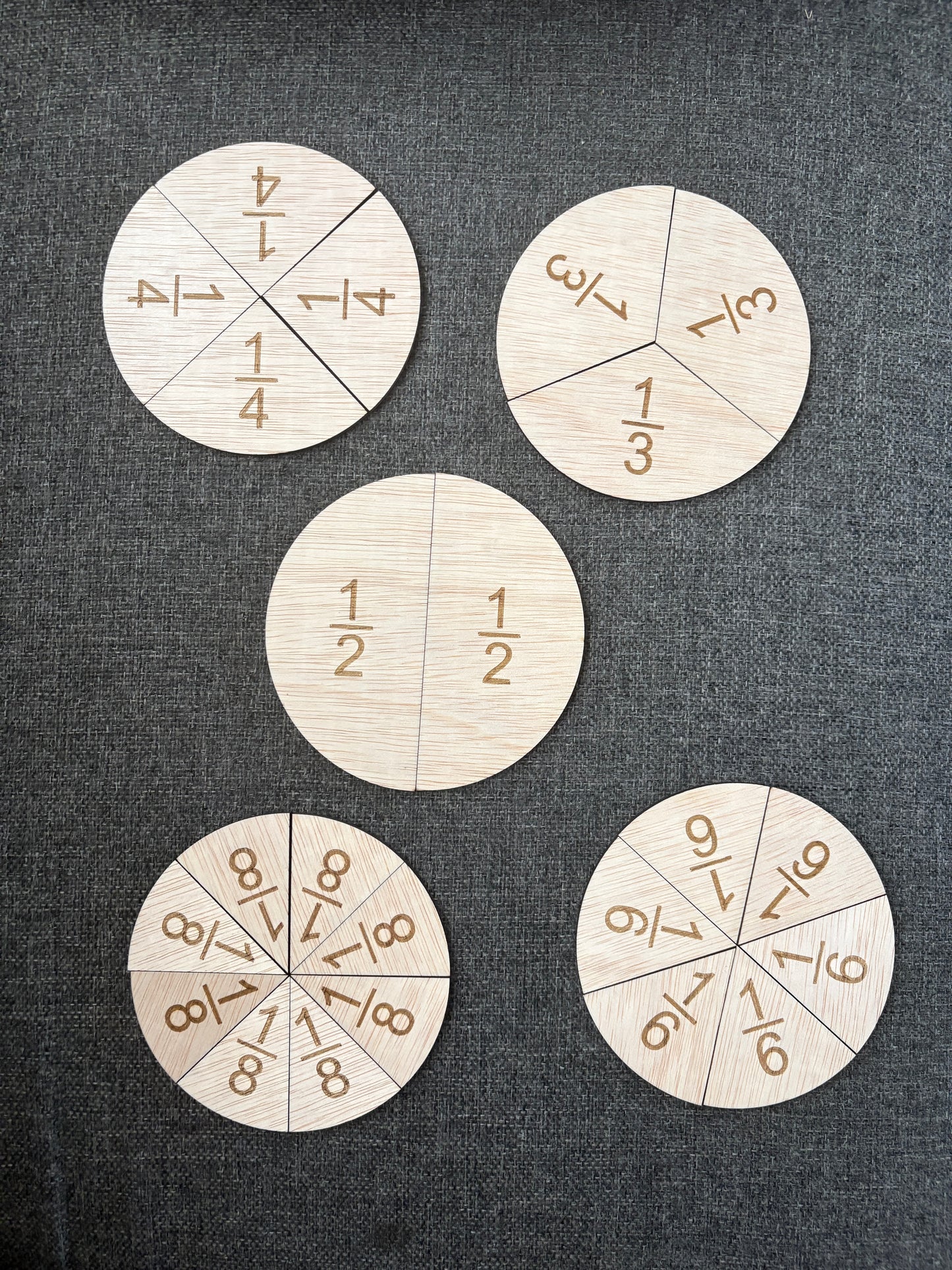 Houten breukencirkels