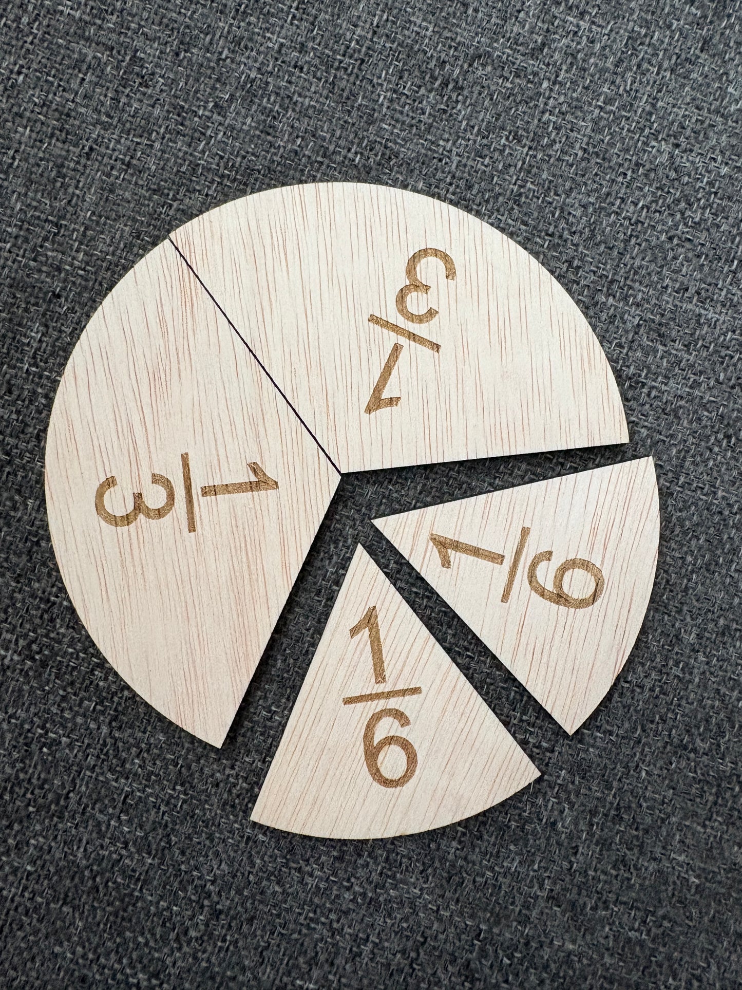 Houten breukencirkels