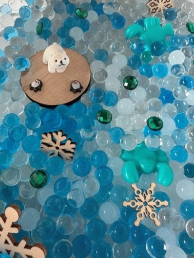 Sensorisch speelset waterparels - Flint&Fonkel
