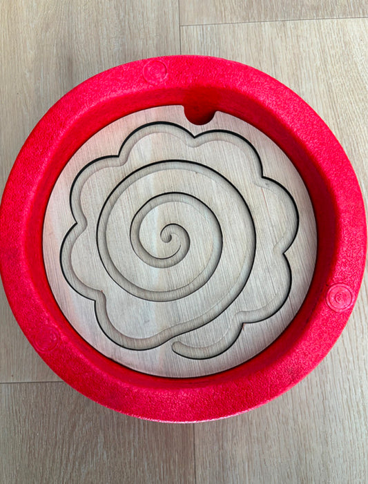 Spiraalbloem insert
