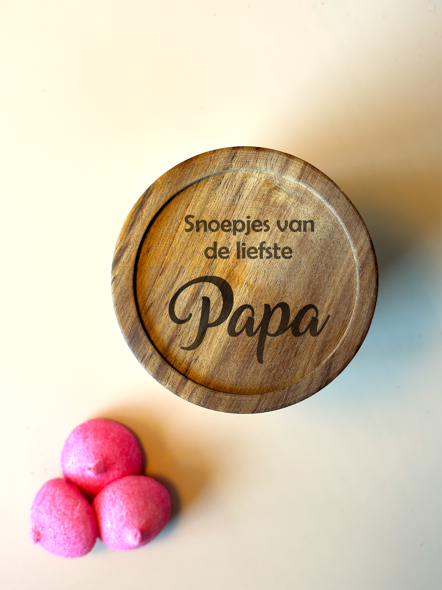 Snoeppot 'snoepjes voor de liefste'